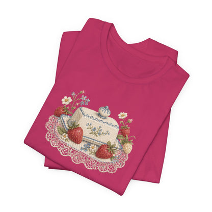 Crochet Style Butter Dish T-Shirt