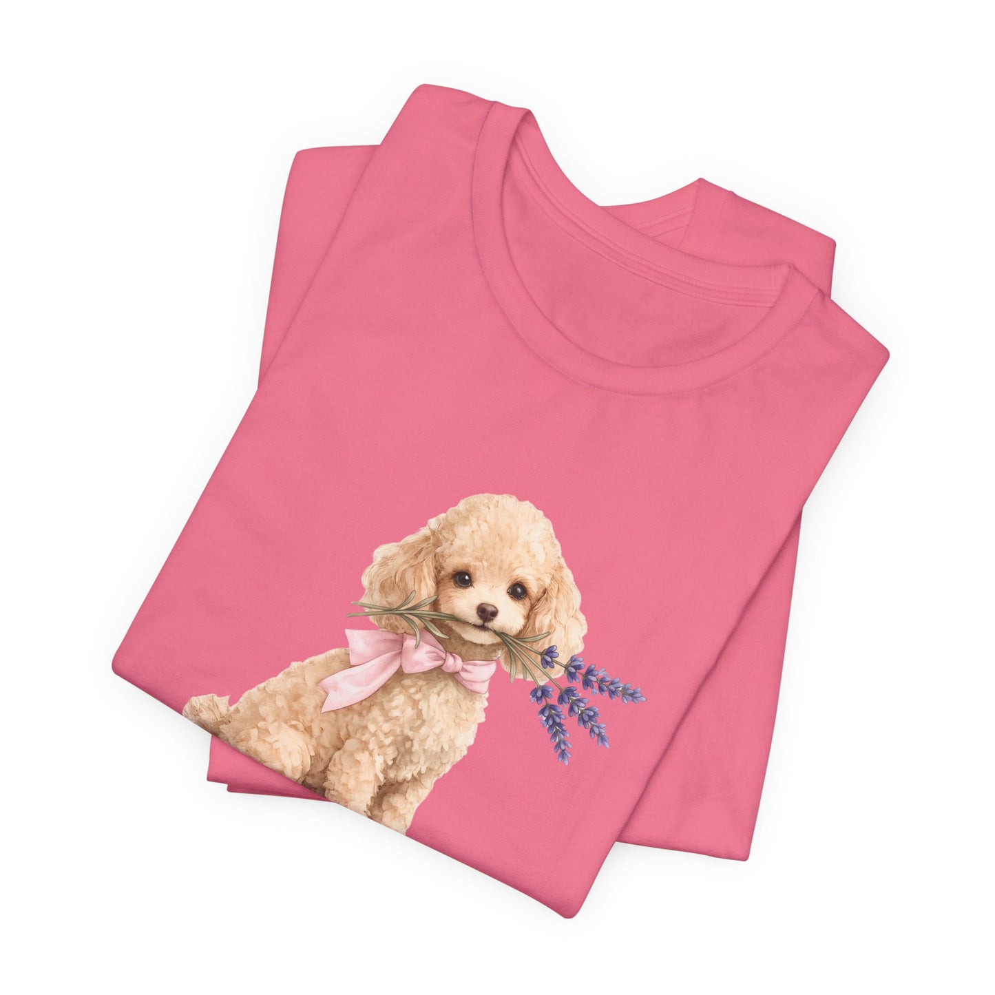 Lavender Poodle T-Shirt