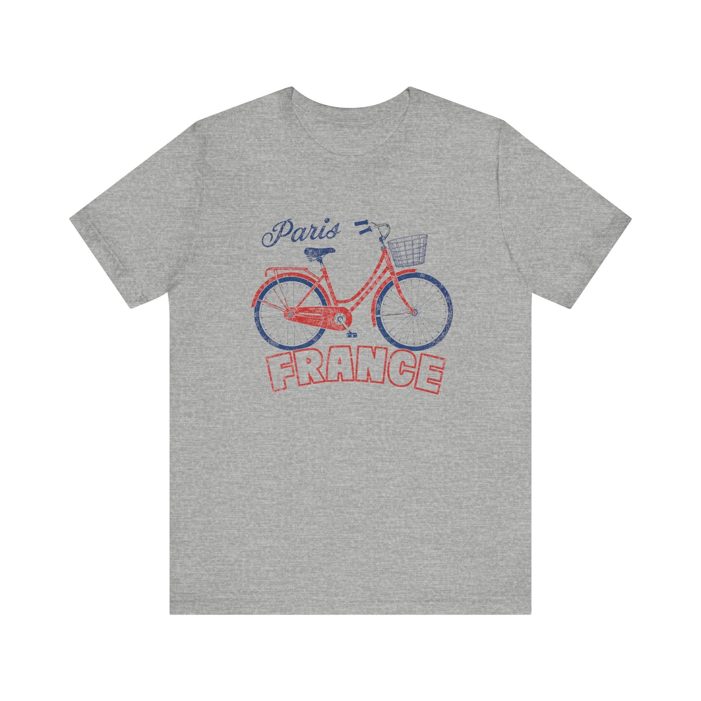 Paris France Bicycle T-Shirt