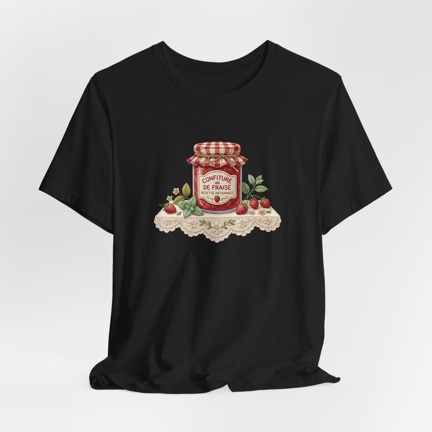 Confiture de fraises French T-Shirt