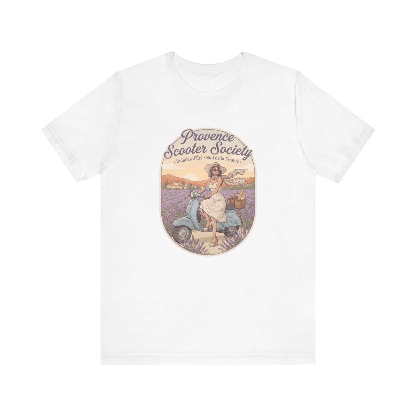 Provence Scooter Society French T-Shirt