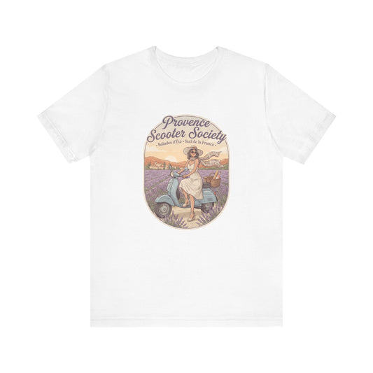 Provence Scooter Society French T-Shirt
