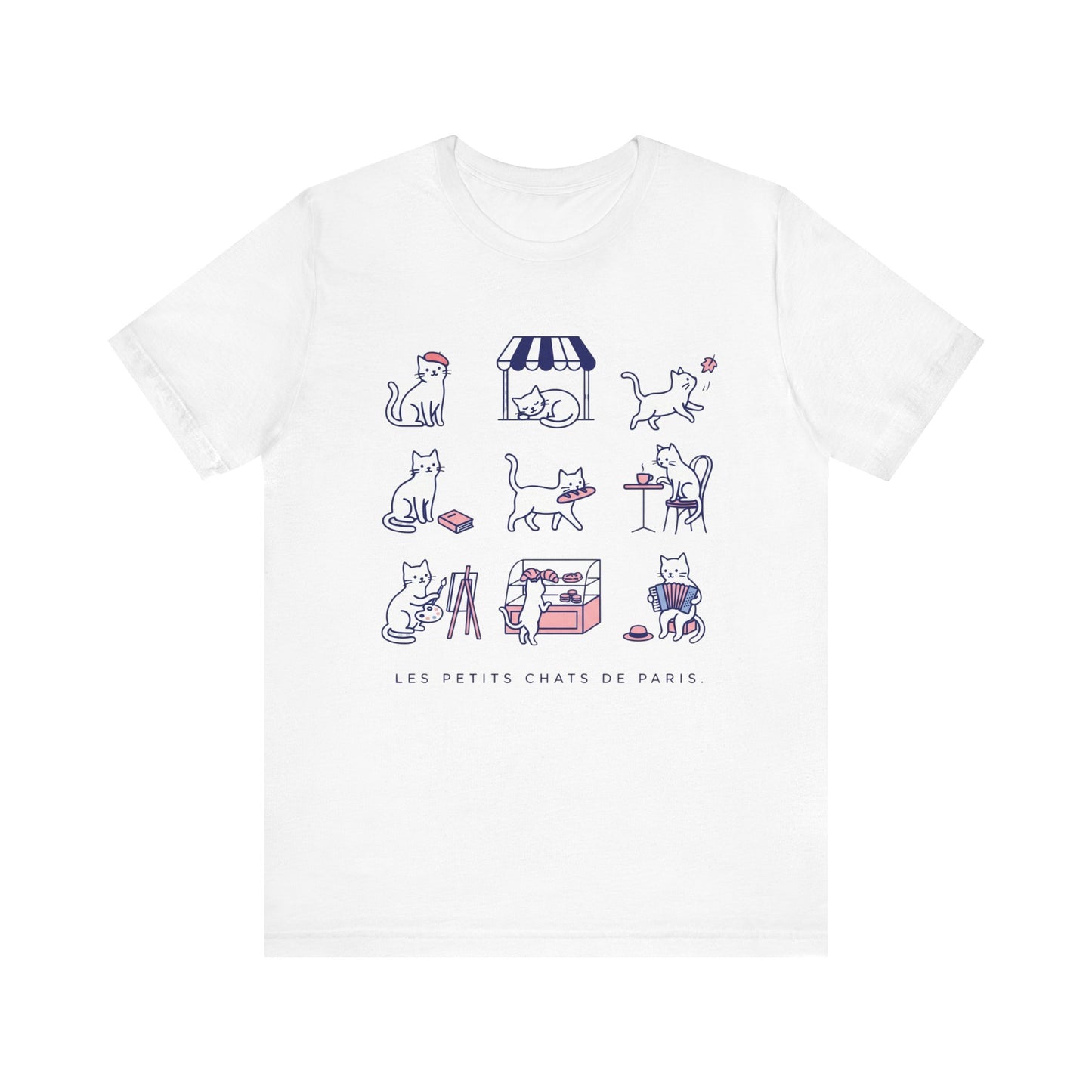 Les petits chats de Paris French T-Shirt