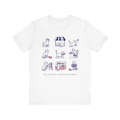 Les petits chats de Paris French T-Shirt
