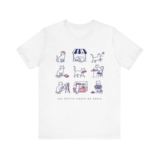 Les petits chats de Paris French T-Shirt