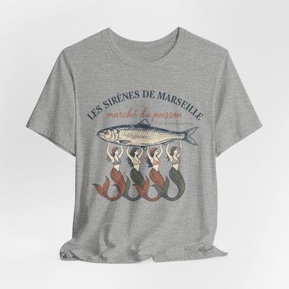 Les Sirènes de Marseille French T-Shirt
