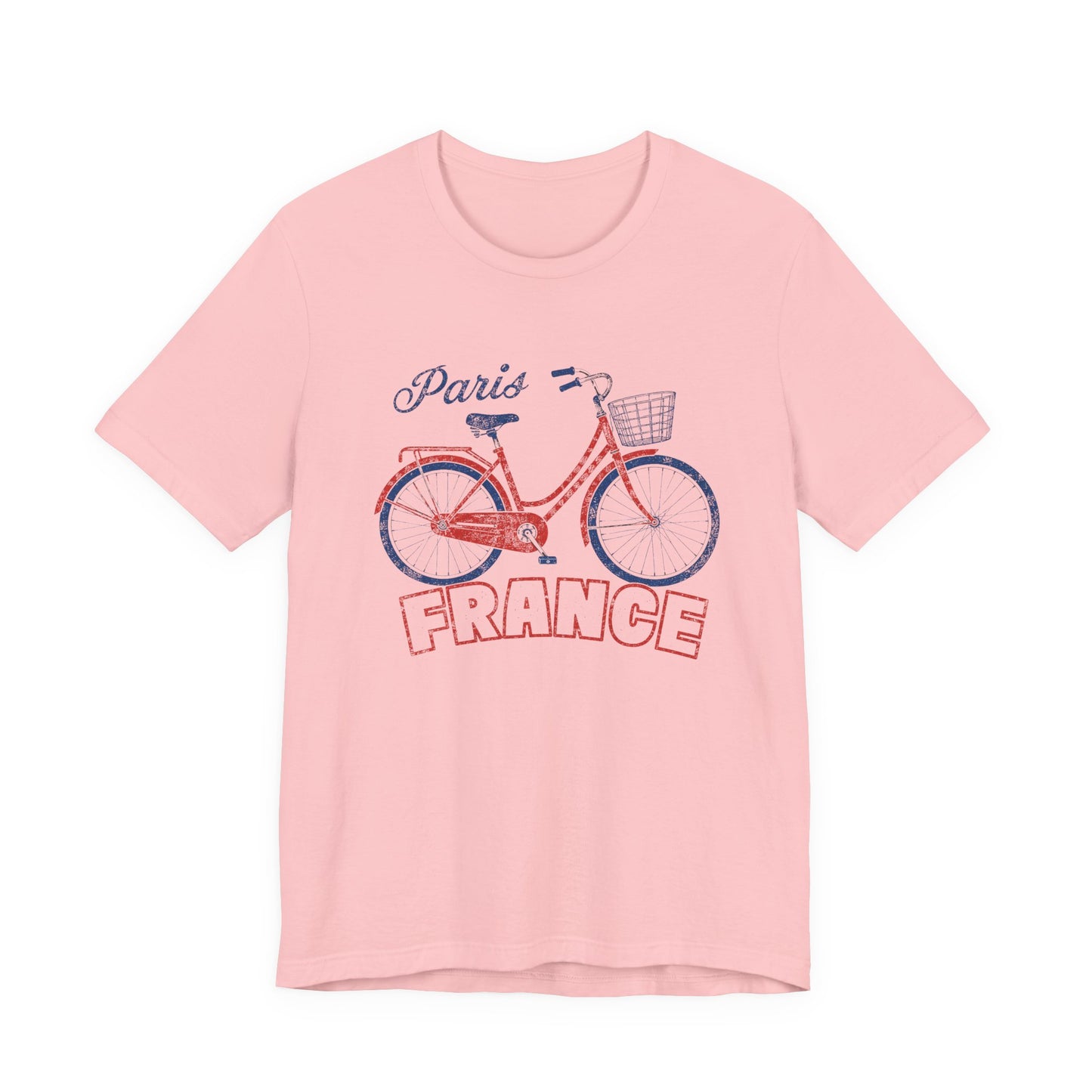 Paris France Bicycle T-Shirt
