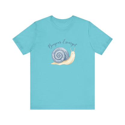 Bonjour Escargot French T-Shirt