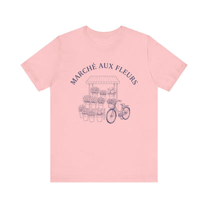 Marché aux fleurs French T-Shirt