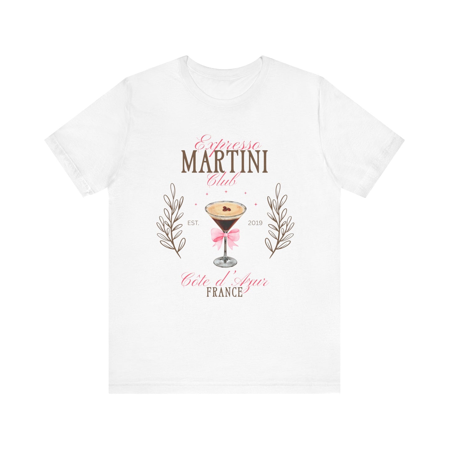 Espresso Martini Club Côte d'Azur France T-Shirt