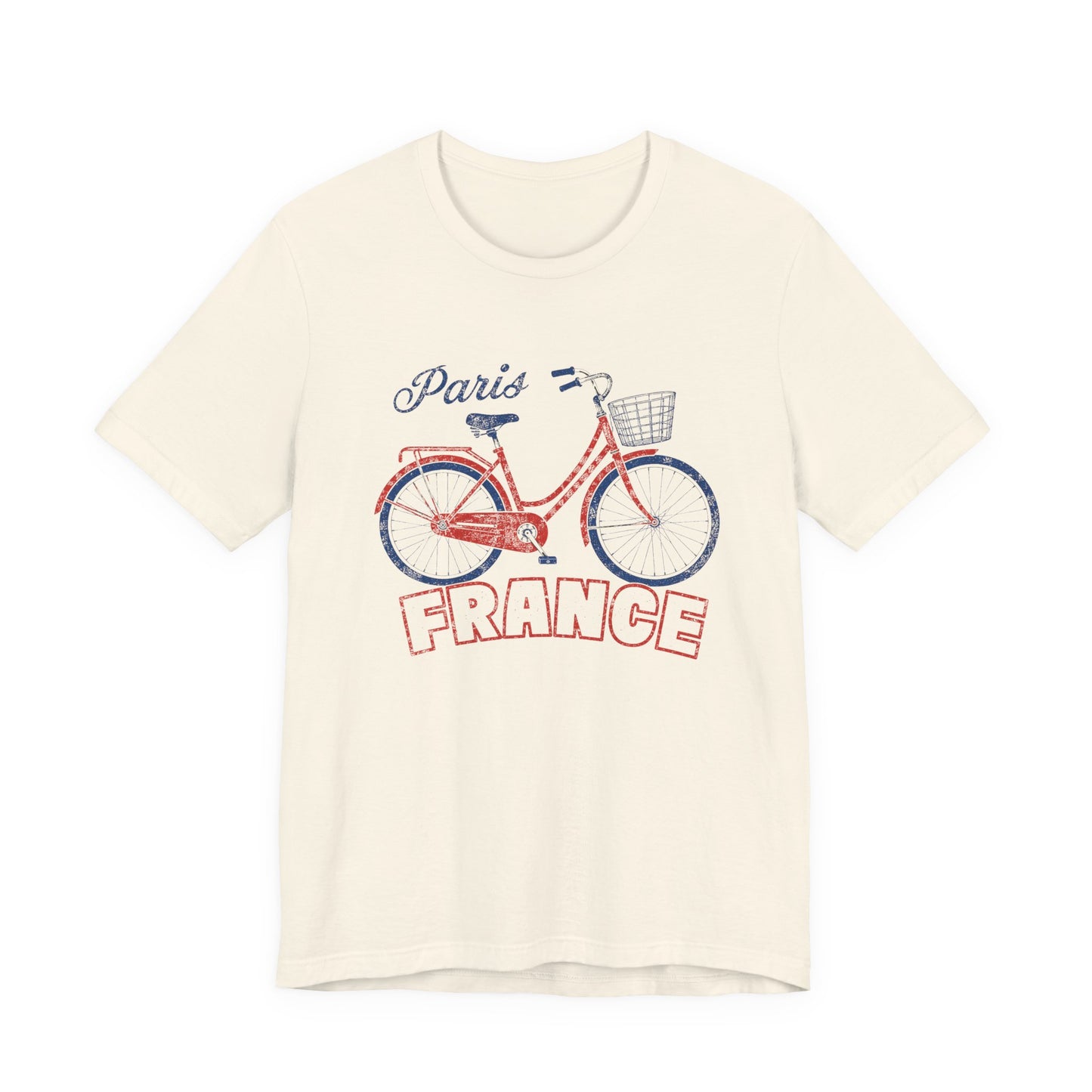 Paris France Bicycle T-Shirt