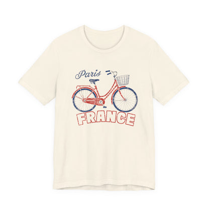Paris France Bicycle T-Shirt