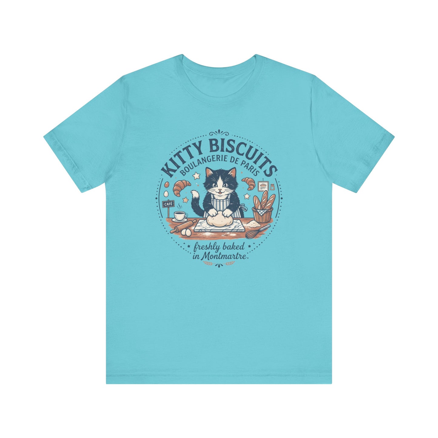 Kitty Biscuits Paris T-Shirt