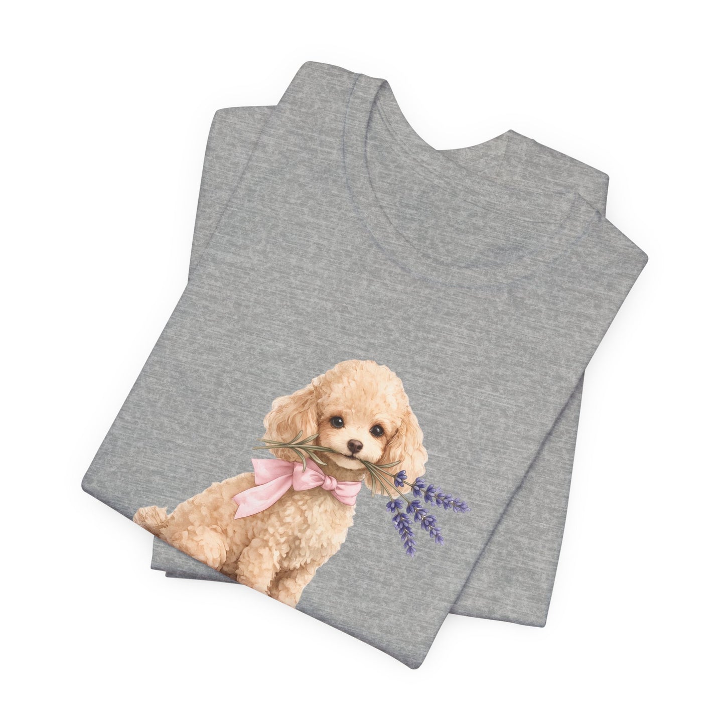 Lavender Poodle T-Shirt