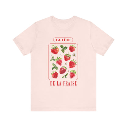 La Fête De La Fraise French T-Shirt