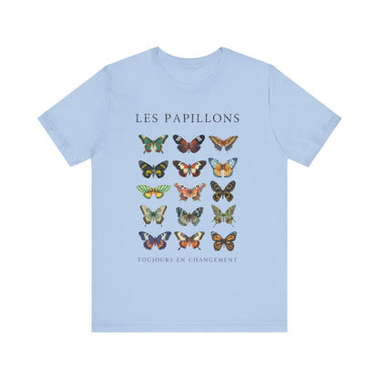 Les Papillons French T-Shirt