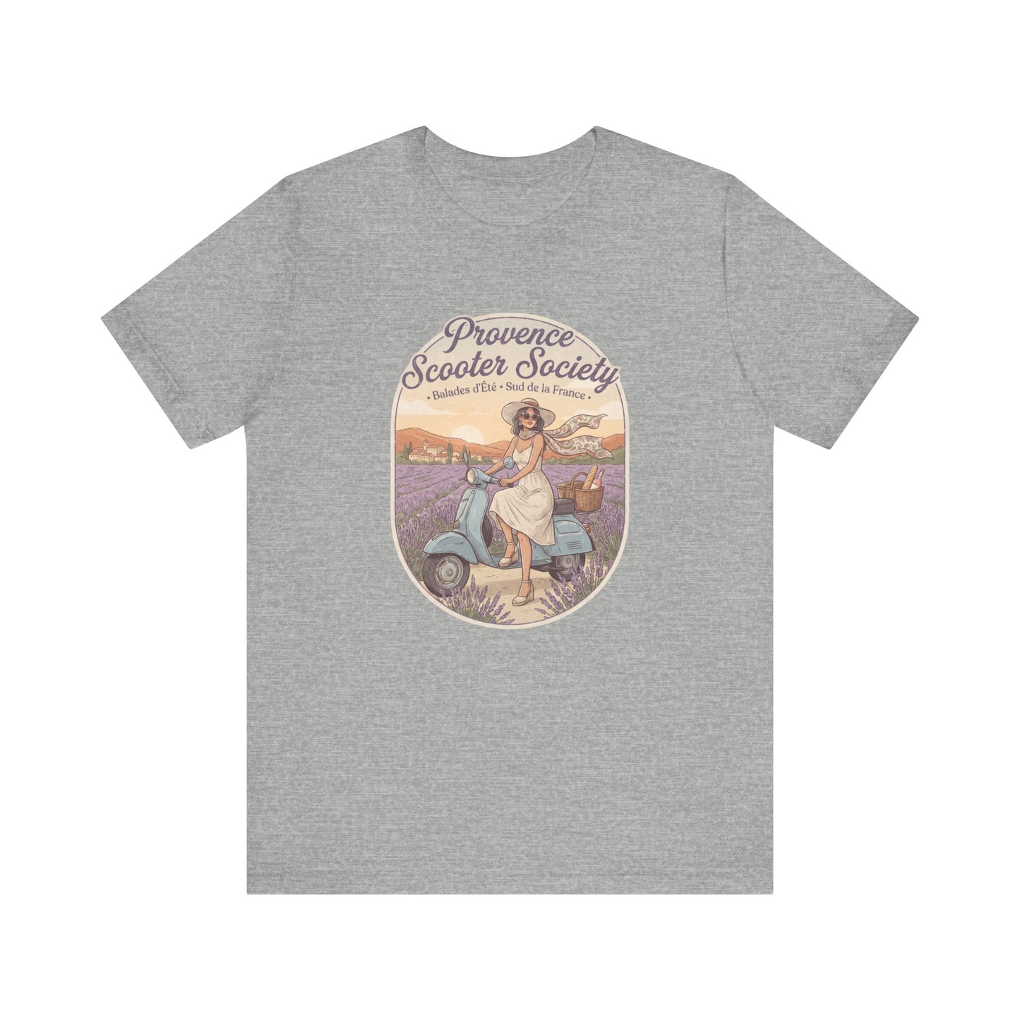Provence Scooter Society French T-Shirt