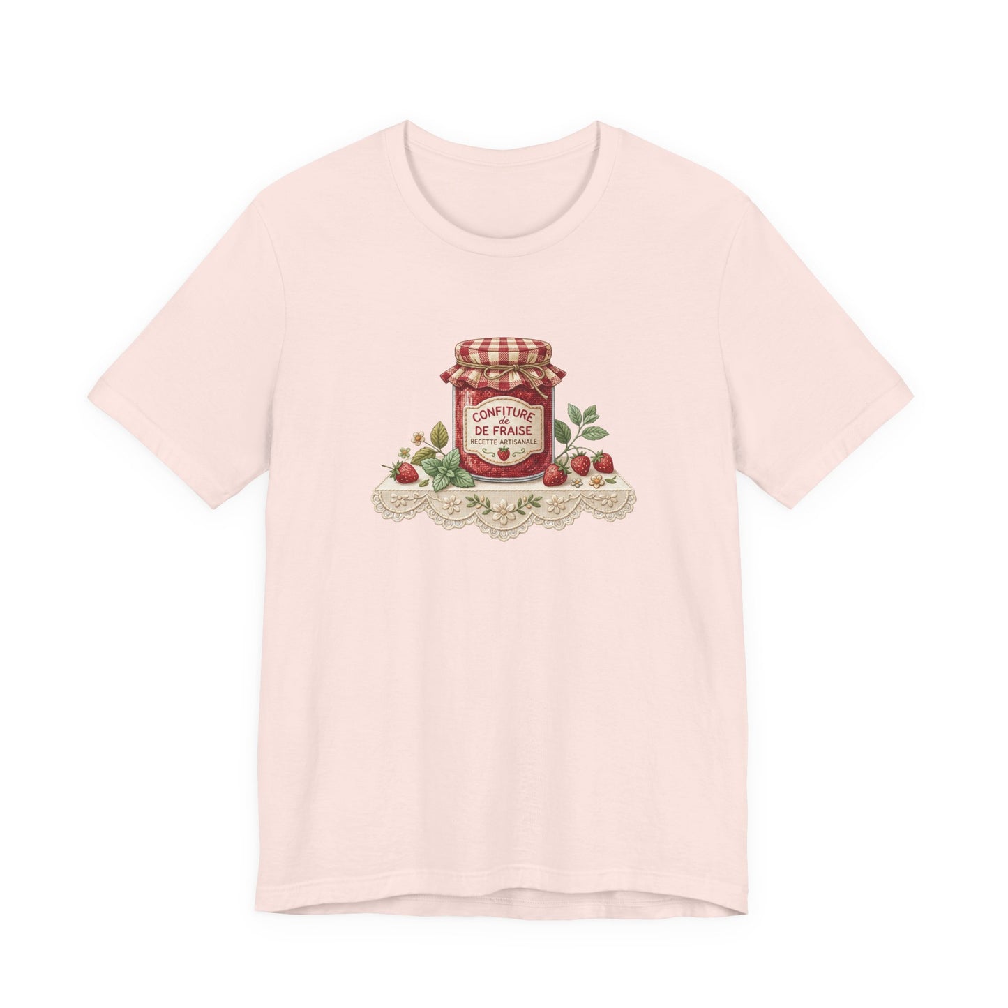 Confiture de fraises French T-Shirt