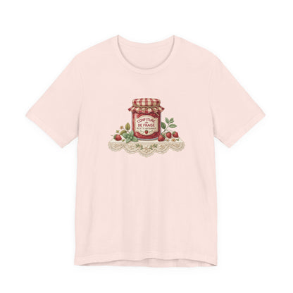 Confiture de fraises French T-Shirt
