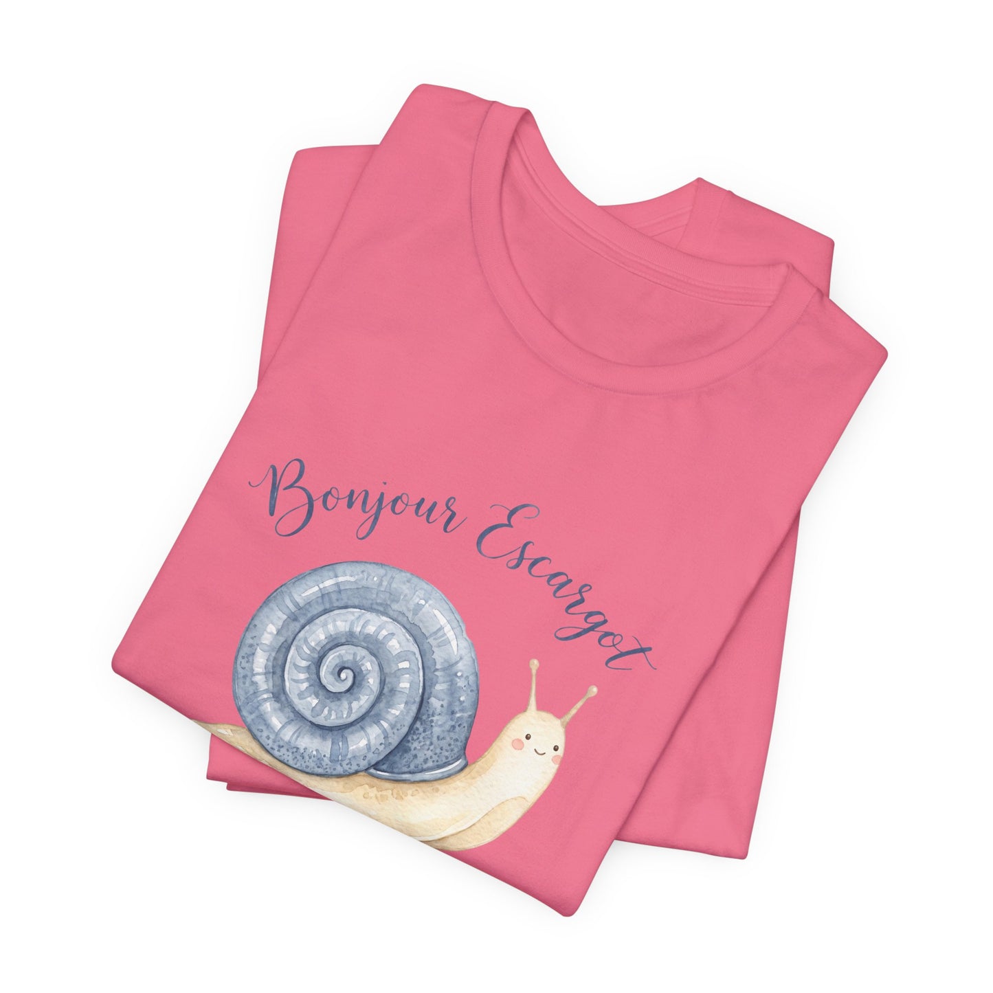 Bonjour Escargot French T-Shirt