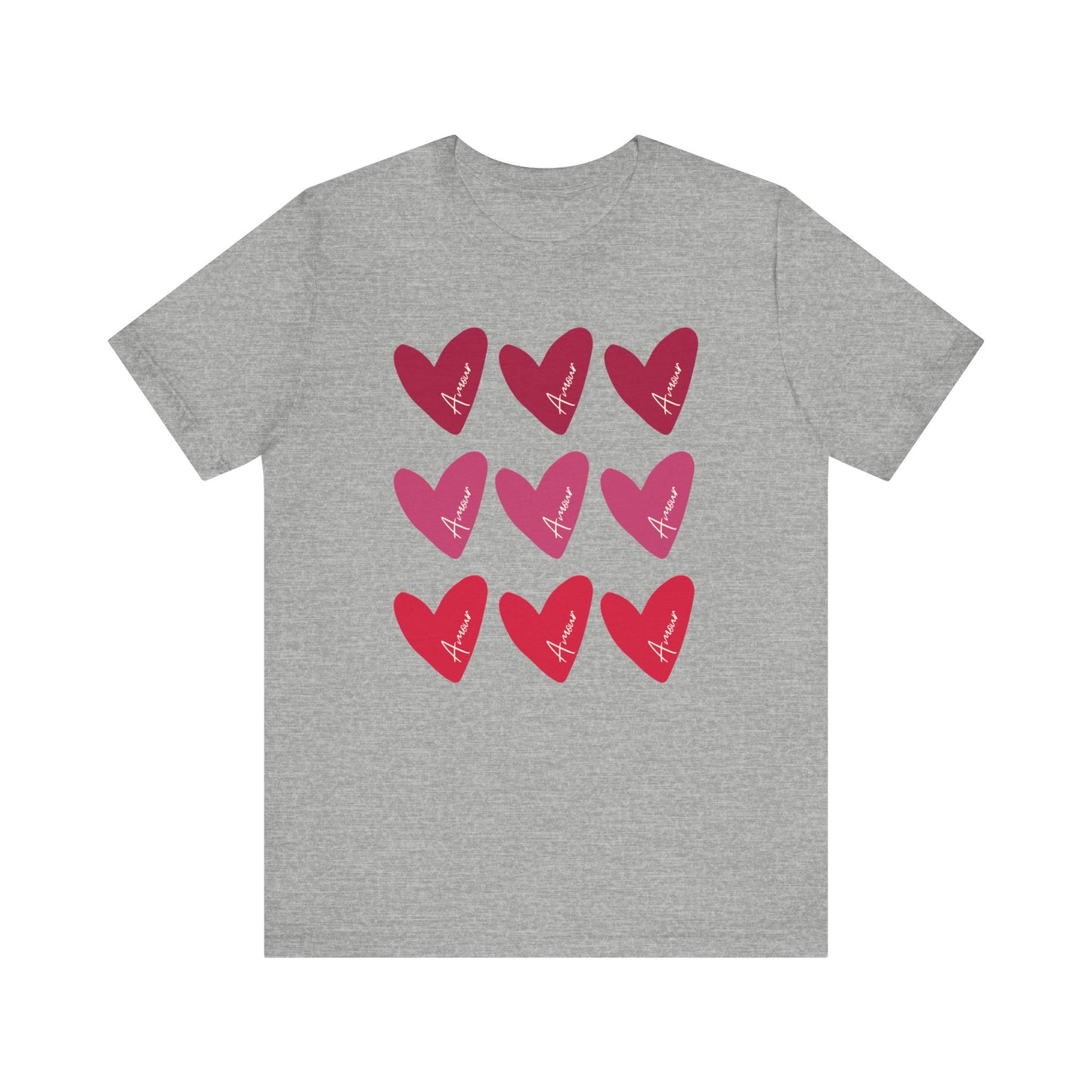 Amour Hearts French T-Shirt