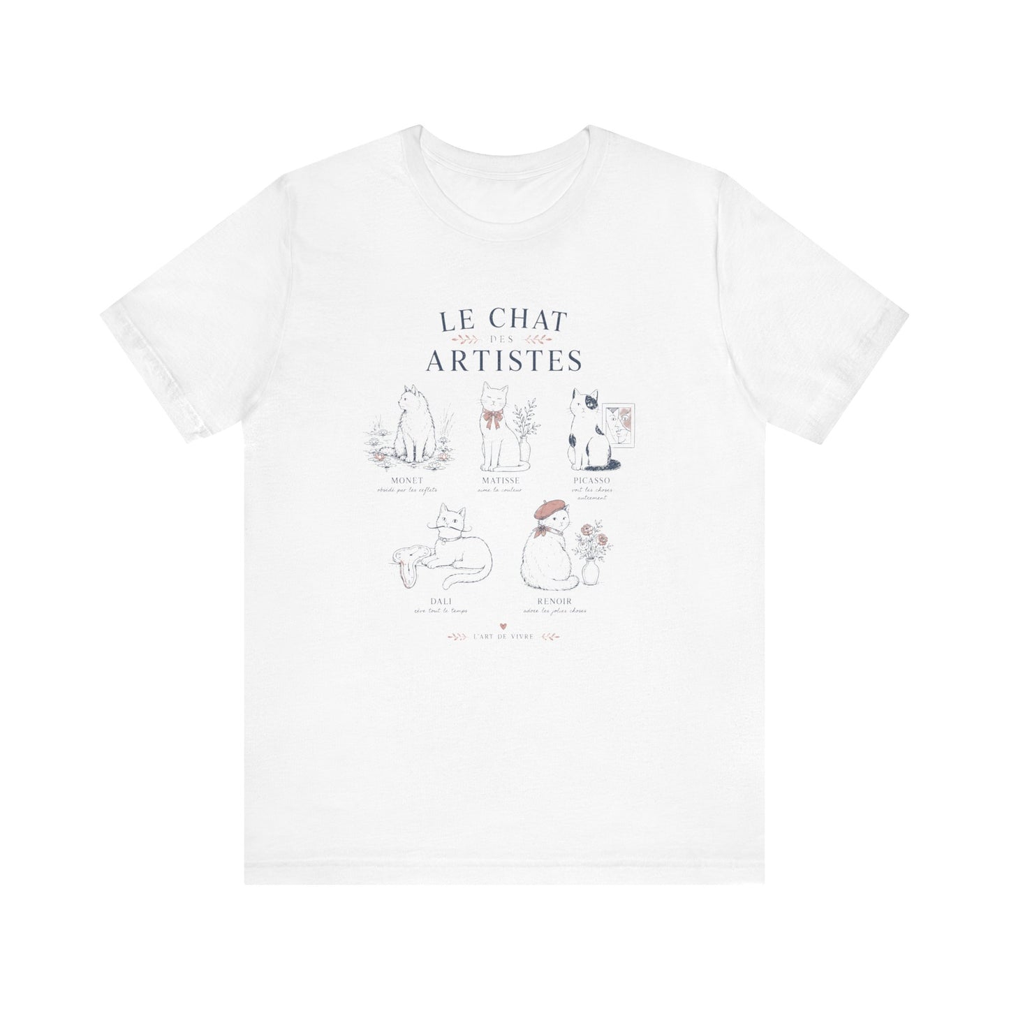 Le chat des artistes French T-Shirt