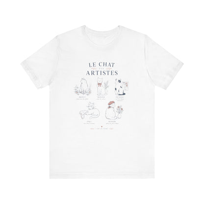 Le chat des artistes French T-Shirt
