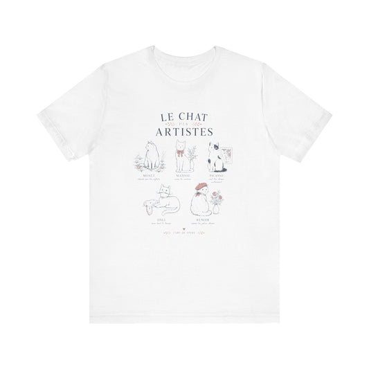 Le chat des artistes French T-Shirt