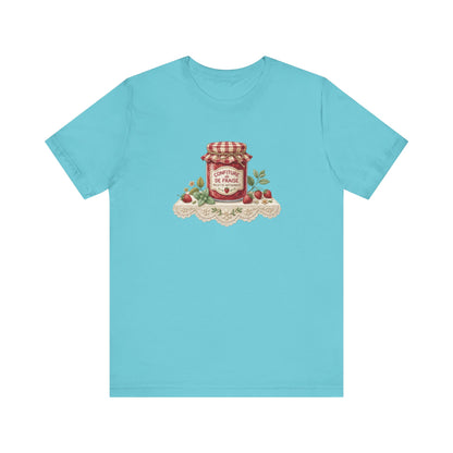 Confiture de fraises French T-Shirt