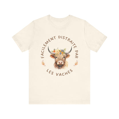 Facilement Distraite Par Les Vaches