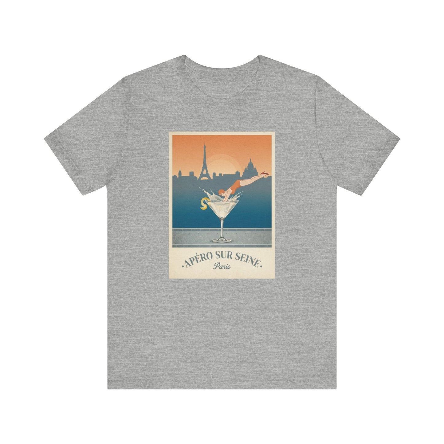 Apéro Sur Seine French T-Shirt
