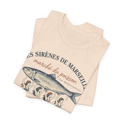 Les Sirènes de Marseille French T-Shirt