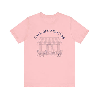 Café des artistes French T-Shirt