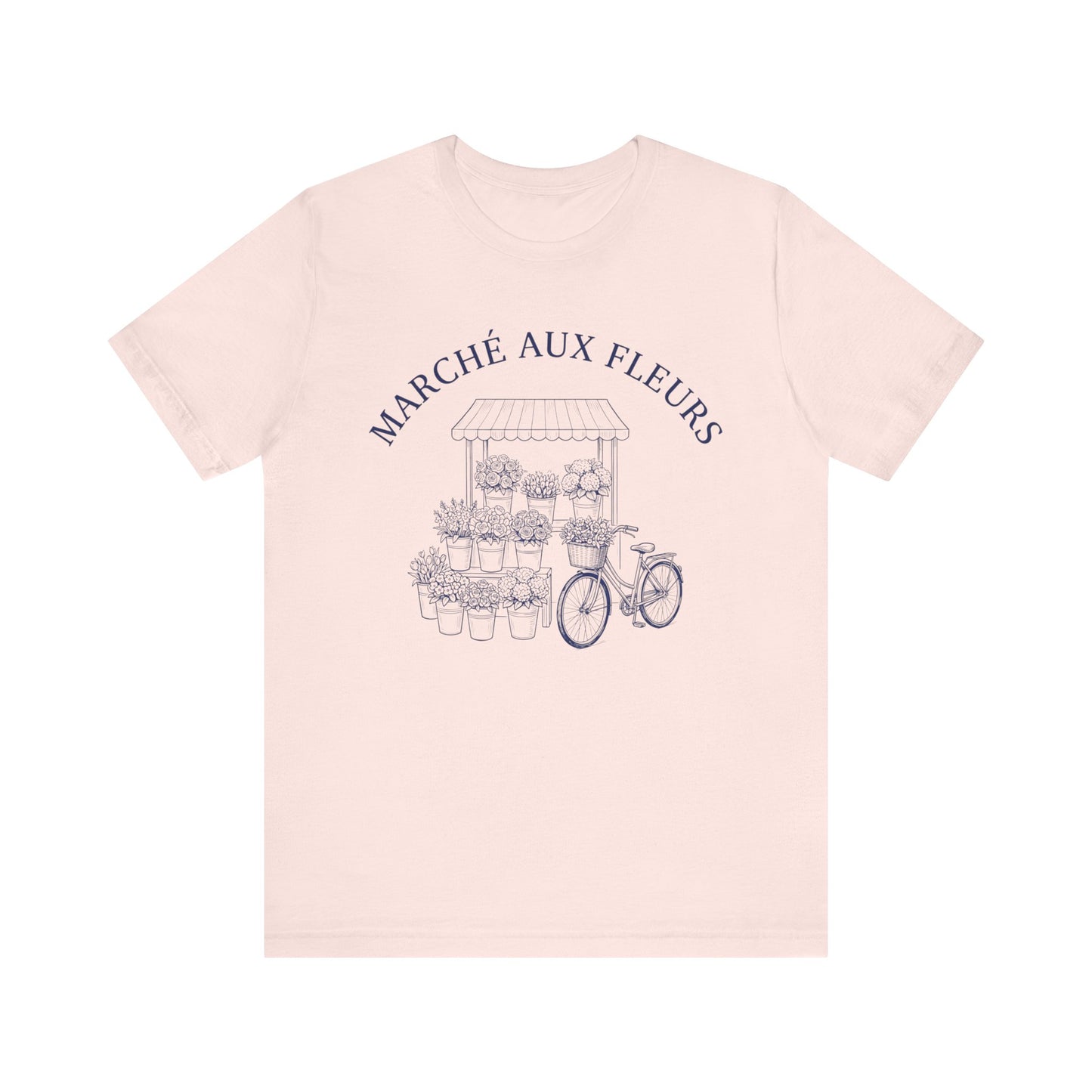 Marché aux fleurs French T-Shirt