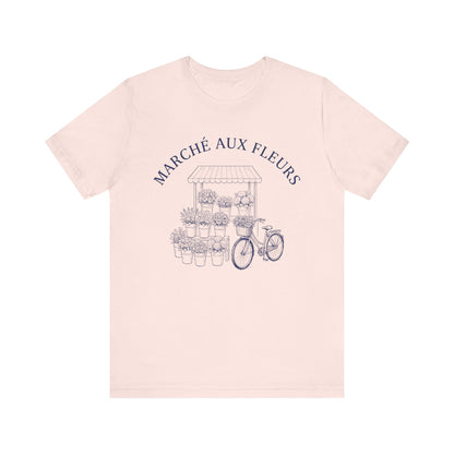 Marché aux fleurs French T-Shirt