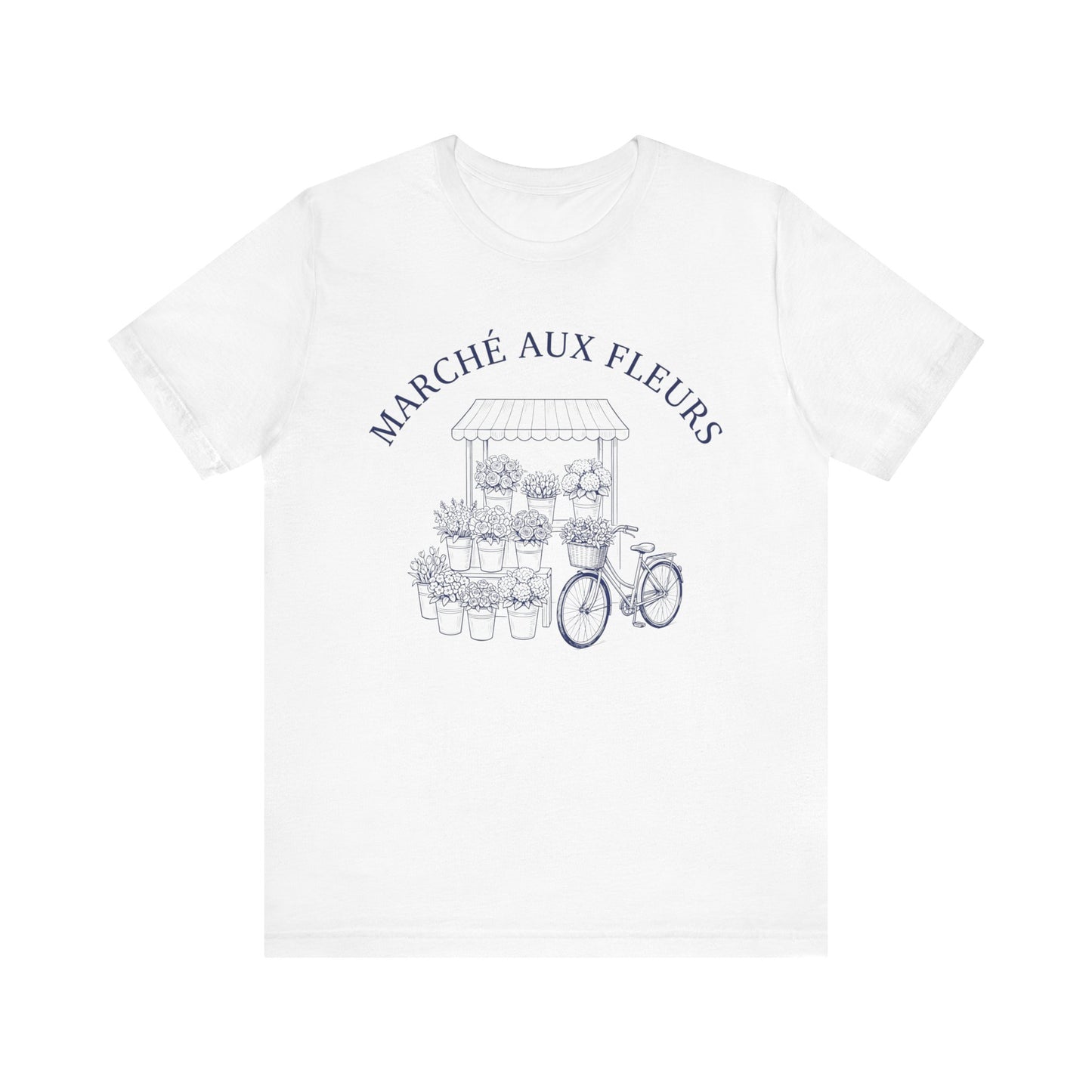 Marché aux fleurs French T-Shirt