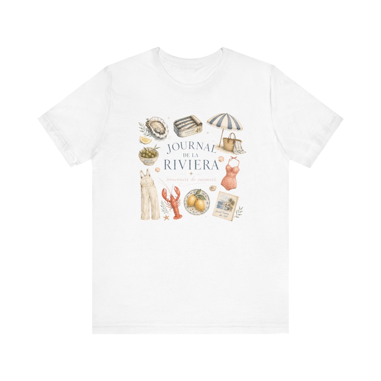Journal de la Riviera French T-Shirt