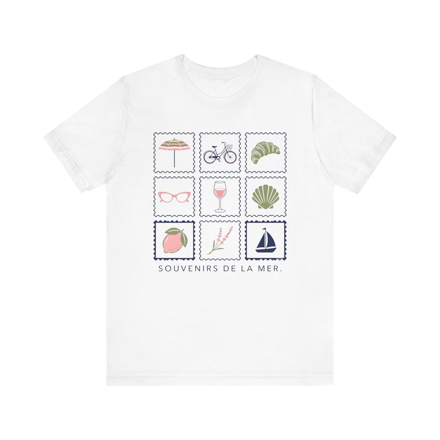 Souvenirs de la mer French T-Shirt