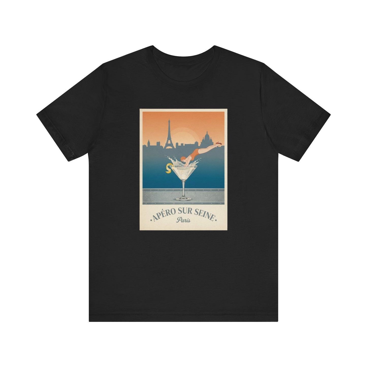 Apéro Sur Seine French T-Shirt
