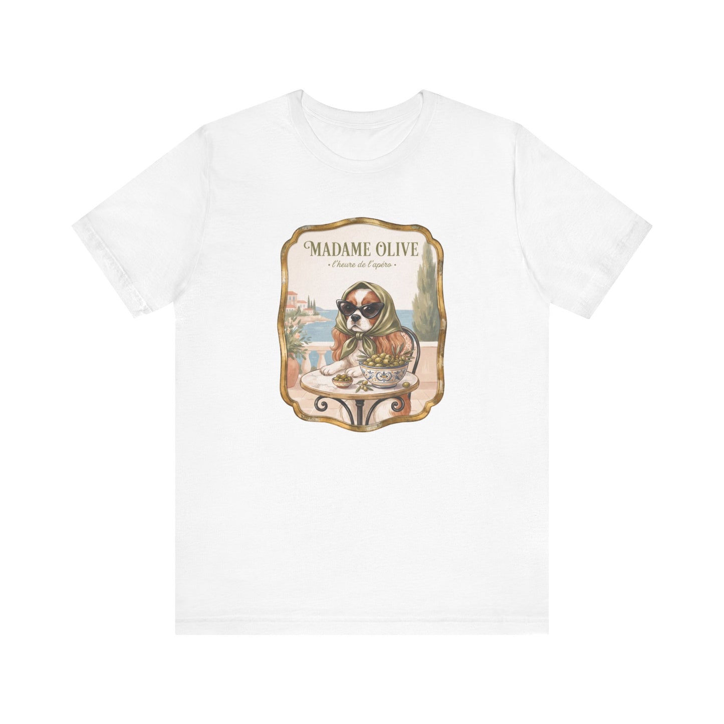 Madame Olive Cavalier  French T-Shirt