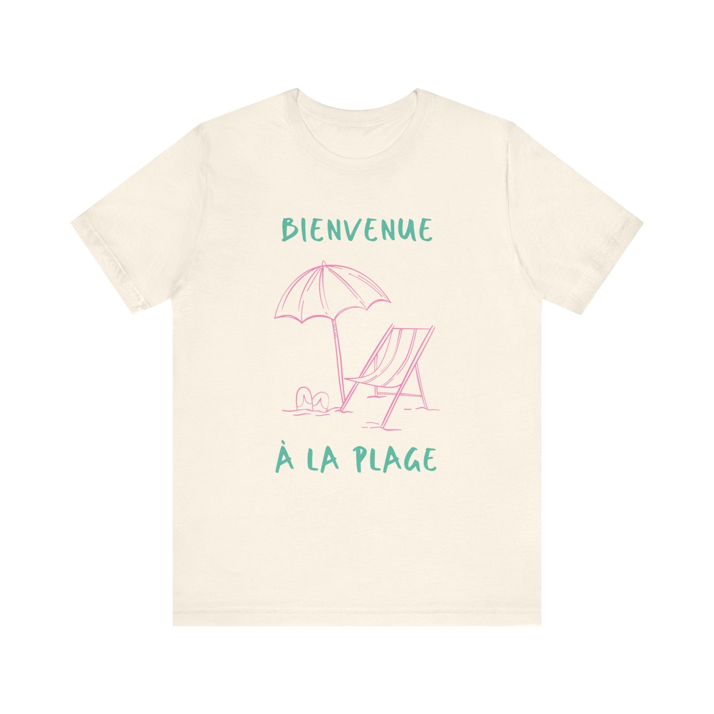 Bienvenue à la Plage French T-Shirt