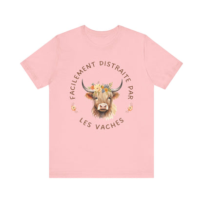 Facilement Distraite Par Les Vaches