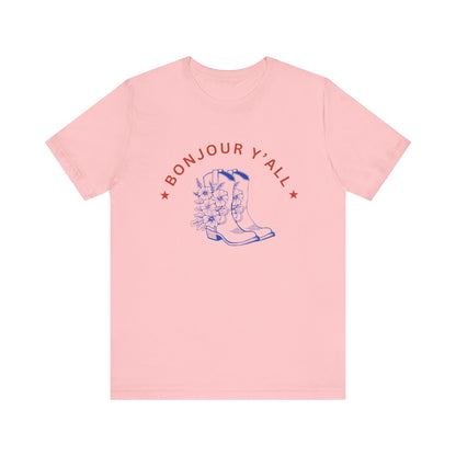 Bonjour Y'all French T-Shirt