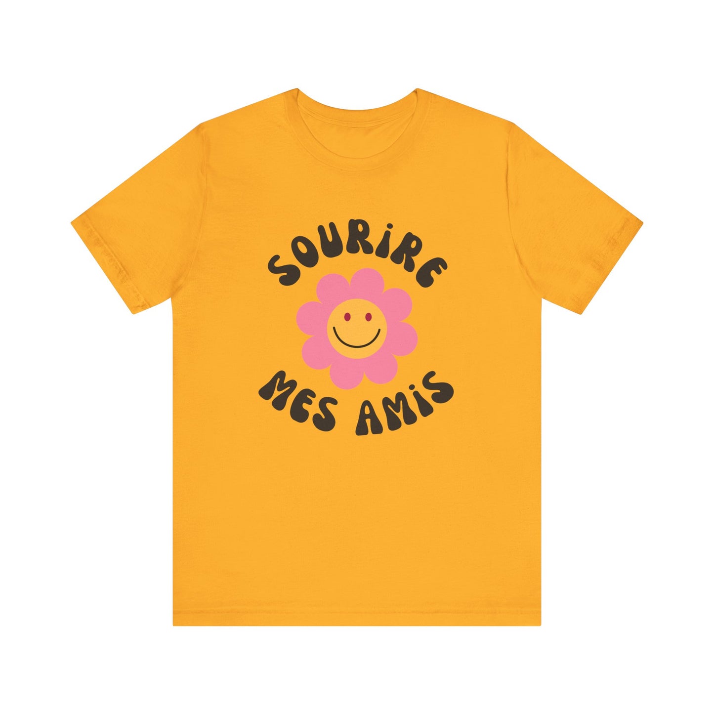 Sourire Mes Amis French T-Shirt