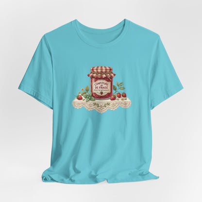 Confiture de fraises French T-Shirt