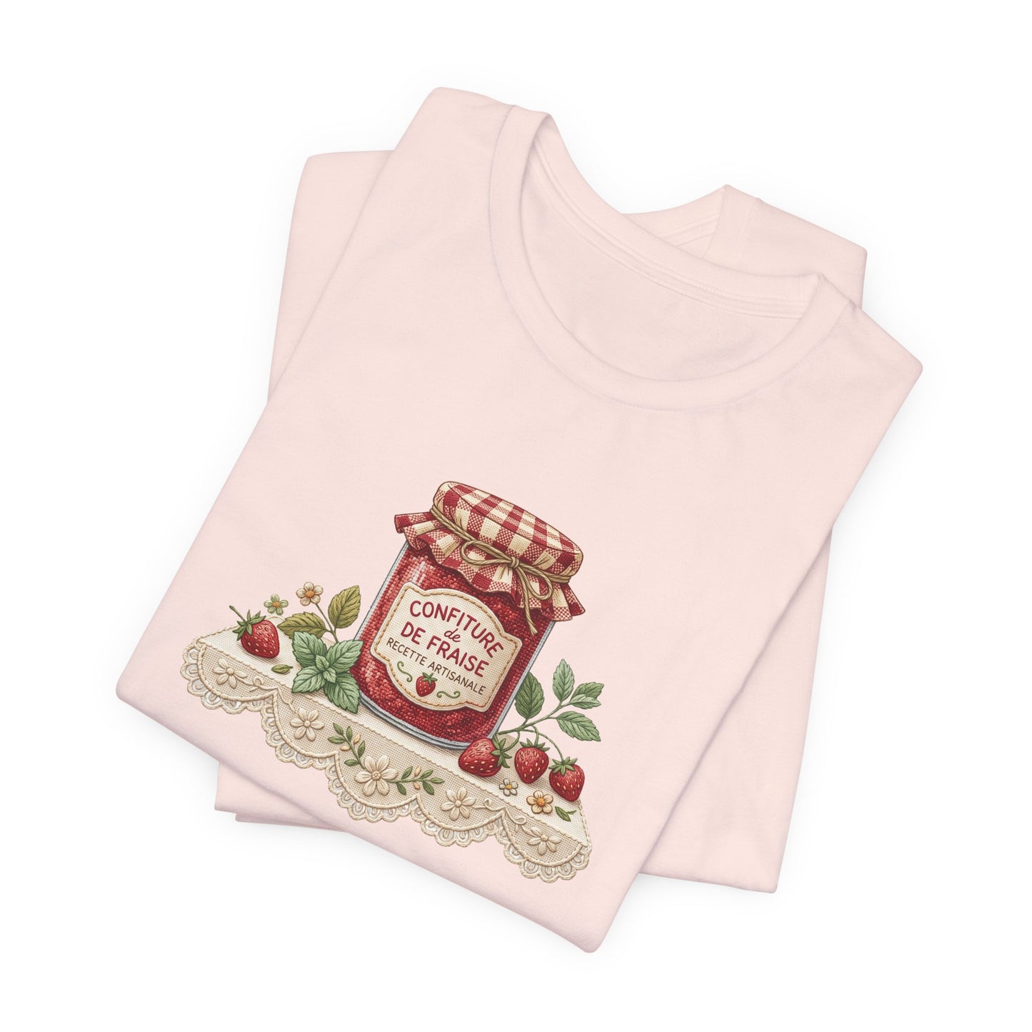 Confiture de fraises French T-Shirt