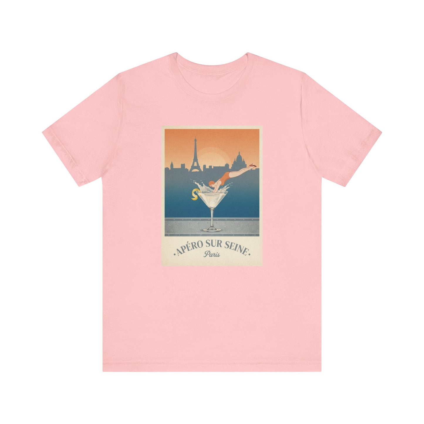 Apéro Sur Seine French T-Shirt