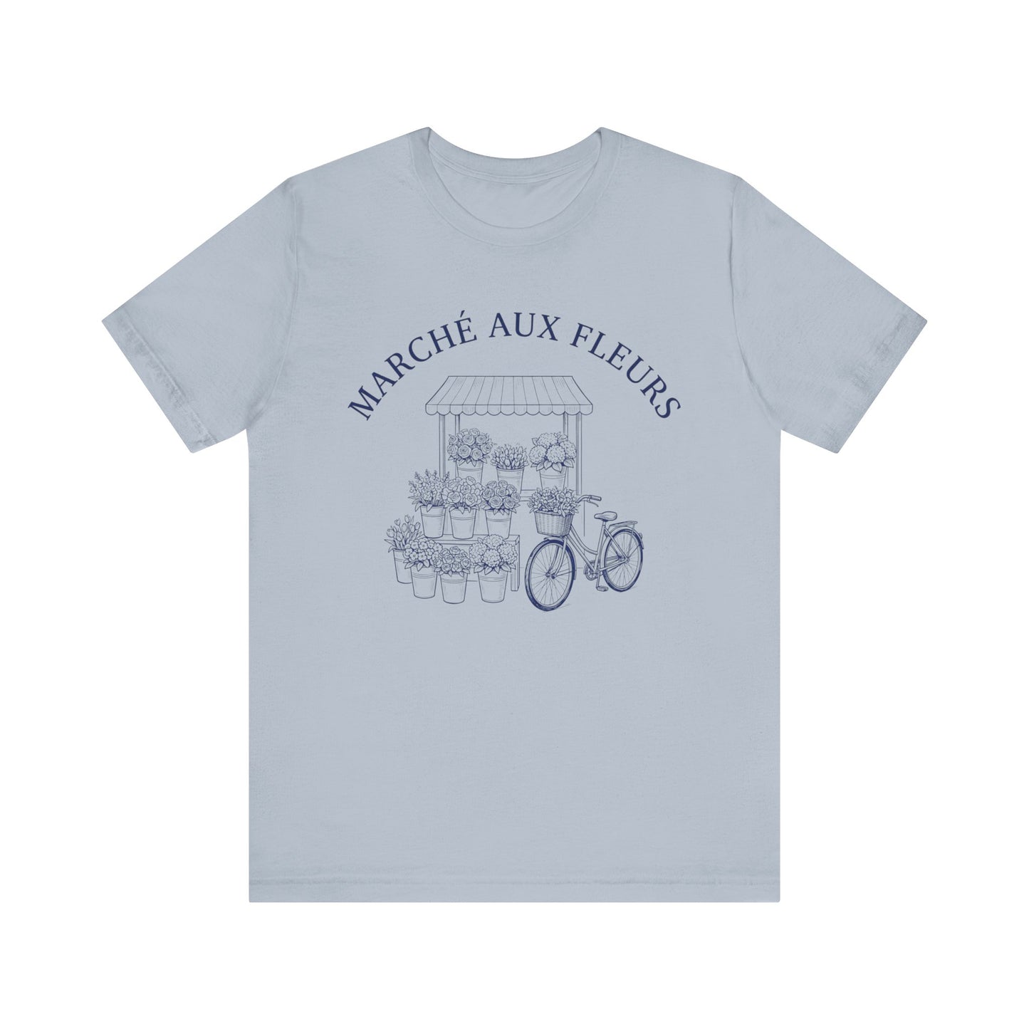 Marché aux fleurs French T-Shirt