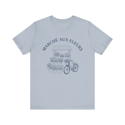 Marché aux fleurs French T-Shirt