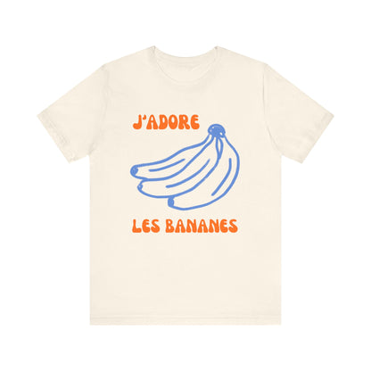 J’adore Les Bananes French T-Shirt